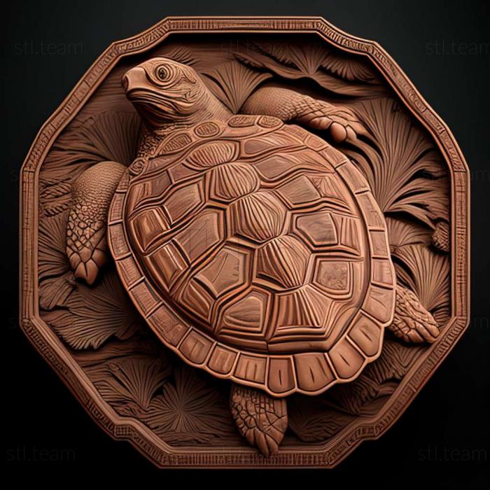 3D model Desmatochelys (STL)